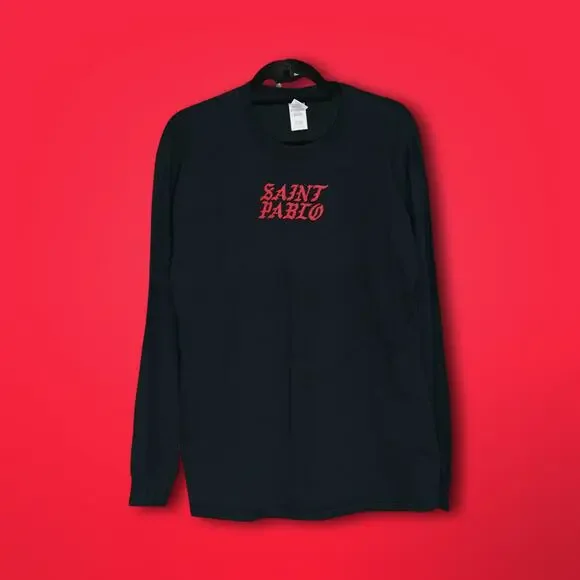 Kanye West Saint Pablo Tour Long Sleeve Shirt - Large
